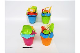 AST. WIADERKO zamek,  zest., 6 el., plast., 4 kol.