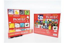 GRA MEMORY, super pamięć, edukacyjna, 4+