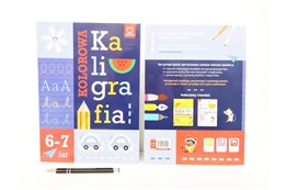 KSIĄŻ. Kolorowa kaligrafia 6-7 lat