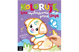 KSIĄŻ. Koloruję bez wychodzenia poza linię. Piesek
