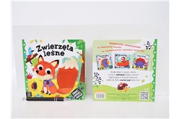 *KSIĄŻ. ZWIERZĘTA LEŚNE, zobacz, dotknij, poczuj!