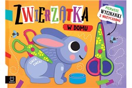 KSIĄŻ. Pierwsze wycinanki z nożyczkami zwi. w domu