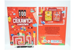 KSIĄŻ. 100 ciekawych łamigłówek od 6 lat