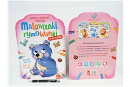 KSIĄŻ. Malowanki rymowanki z misiem. Czytam sylab