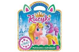 KSIĄŻ. Kucyki. Malowanka z naklejkami. W pałacu
