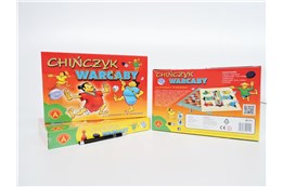 *GRA CHIŃCZYK - warcaby, logiczna, plansz., 4+
