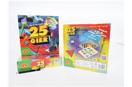 GRA 25 GIER, planszowa, 4+