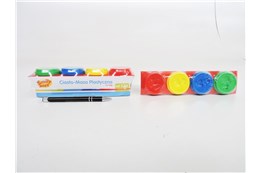 CIASTOLINA, masa plastyczna, 4-pack. słoiczki
