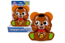 MUZYCZNY MIŚ E-EDU brązowy