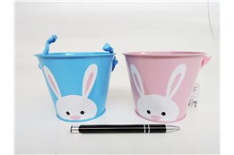 AST. WIADERKO deko., z królikiem, 2 kol,