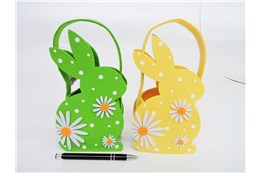 AST. KOSZYCZEK zajączek (filc), 2 kol.