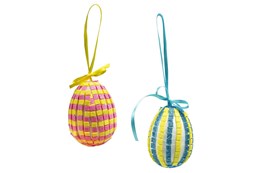 KOLOROWE PISANKI, 3 szt., zest., DIY