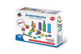 GENIALNY DZIECIAK śrubki malucha sortuj,licz