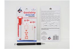 GENIALNY DZIECIAK - dodawanie, fiszki,      blist.