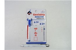 GENIALNY DZIECIAK - odejmowanie fiszki