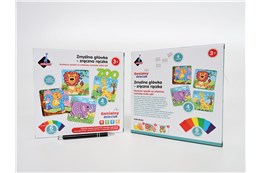 *GENIALNY DZIECIAK - ZOO, zręczna rączka, 3+, kart