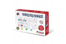 POMYSŁOWY SKRZAT UCZĘ SIĘ LICZYĆ drewniana