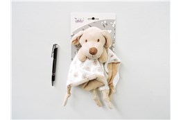 *NEW BABY MILUŚ, piesek, 25x25cm, beż.