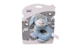 NEW BABY GRZECHOTKA piesek, nieb., 18 cm