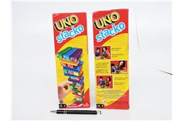 *Gra UNO Stacko Jenga Block