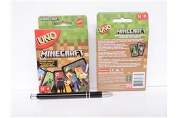GRA MATTEL UNO MINECRAFT, gra karciana    8/