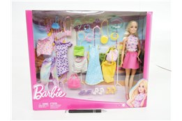 BARBIE ZESTAW LALKA + UBRANKA + BUTY + AKCESORIA/4