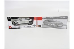 *BBURAGO metal, 1:18, Audi RS e-Tron GT, silver