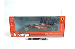 BBURAGO metal. 1:18, FERRARI FORMULA SF24 Leclerc