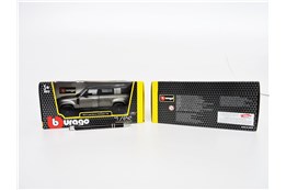 *BBURAGO metal., 1:24, LAND ROVER, Defender,silver