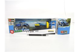 *BBURAGO metal, Traktor, New holand 10 cm
