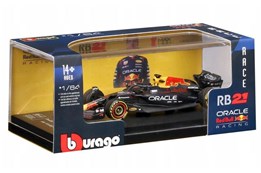 *BBURAGO metal, 1:64 FORMULA RB21 Verstappen plast