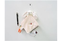 PRZYTULANKA kocyk, baby bunny, 25x25 cm.