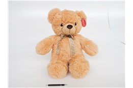 *PLUSZ miś, 71 cm, BUDDY, z kokardą