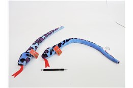 *PLUSZ Wąż niebieski 70 cm
