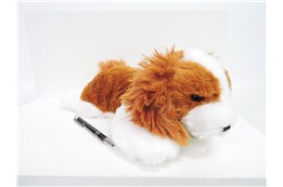 *PLUSZ Pies Cavalier, 35 cm leżący
