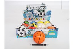 AST. PIŁKA x 12 PIANKOWA MIX wz.