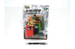 WOJSKO zest., żołnierzyki, militaria, plast., 3+