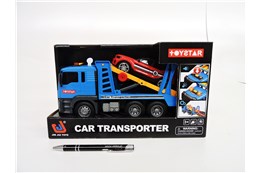 AUTO ciężarówka+samochód, św/dźw, 30 cm,     kart.