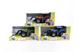 AST. FARMA TRAKTOR, 15 cm, z łyżką, dźw., kart.