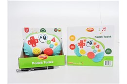 *DUMEL Padek Tadek, dźw, KSZTAŁTY, CYFRY, 12m+
