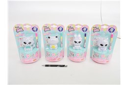 *AST. ŚWIECĄCE DEKOROŻCE zwierzaczki DIY 4 wz  /12