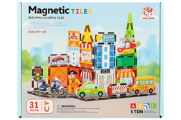 KLOCKI MAGNET CITY 31EL 25X20X6 cm