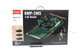 *KLOCKI SLUBAN, wojsko, 738 el, czołg BMP-2MS 1:35
