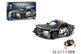 KLOCKI AUTO 352 el. policja na radio rc