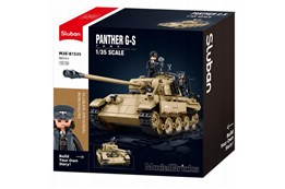 KLOCKI SLUBAN WOJSKO czołg panther G-S 943 el.