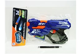 PISTOLET NA STRZAŁKI PIANKOWE, 26x16x4 cm,    wor.