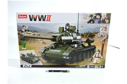 KLOCKI SLUBAN 687 el. WOJSKO, Czołg 2w1