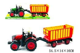 TRAKTOR Z PRZYCZEPĄ 2 kol. klosz