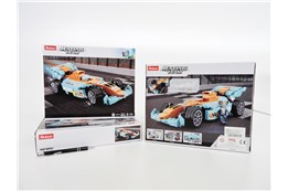 *KLOCKI SLUBAN, 221 el., Formuła 1,     kart.