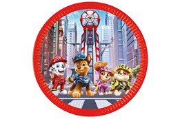 TALERZYKI PAPIEROWE Psi Patrol 23 cm 8 szt